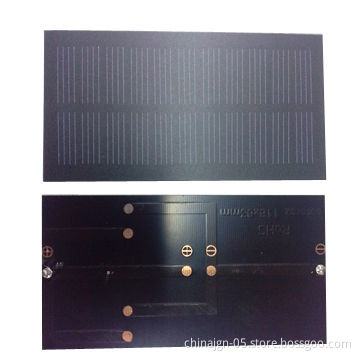 5.5V/200mA small solar panels, measures 118x63mm, PET laminated with new wear-resisting film